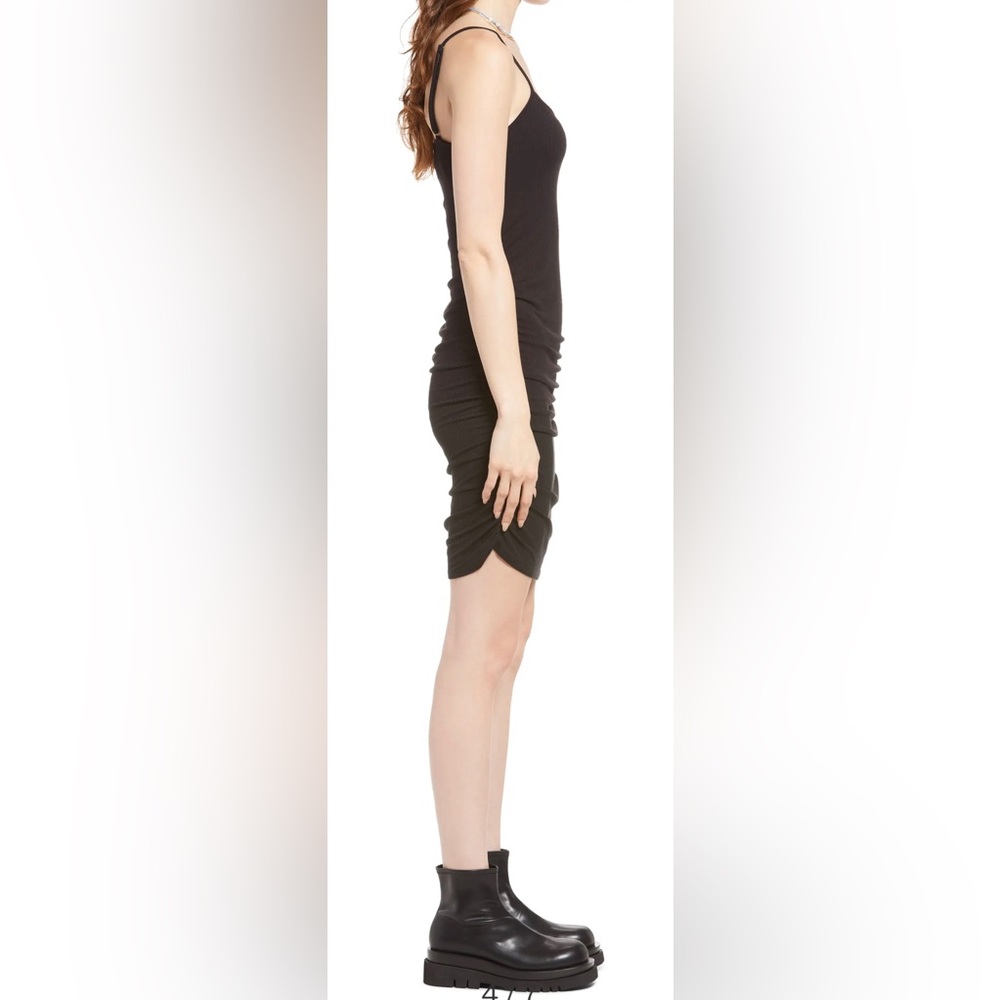 BP Ruched Cami Black Minidress Size 2X NWT - Picture 3 of 12